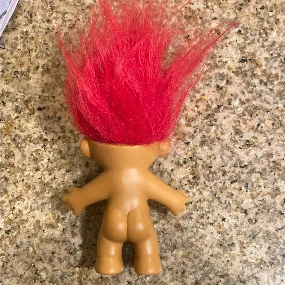 Russ Troll Doll with Red Hair Iconic Collectible - Picture 2 of 3